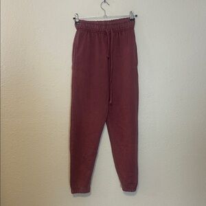 Hours Maroon Men's Sweatpants Size Small